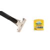 Shave Classic Single Edge Razor Handle with 7 Ct. Schick Injector Refill Blade !