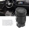 KUIDAMOS Engine Start Stop Button startknopf 3V0905217 Round Car Engine Start Stop Push Button 3V0905217A Car Engine Start Stop Response for Push Button Push Button Switches