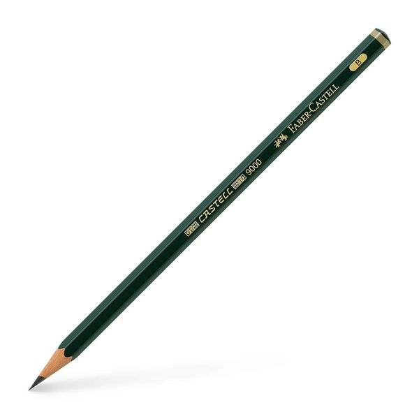 Faber Castell Castell 9000 B Pencil (Pack of 12)