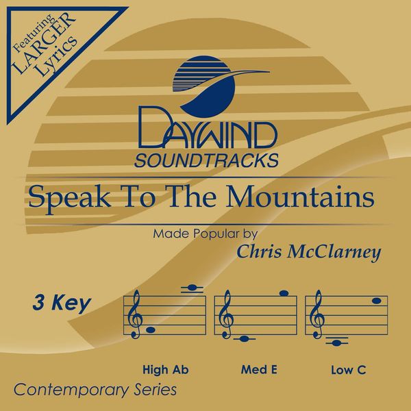 Speak To The Mountains [Accompaniment/Performance Track]