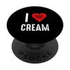 I Love Cream PopSockets with Interchangeable PopGrip