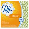 Puffs Basic Facial Tissues; 64 Count; 1 Cube Box (64 Tissues In Box)
