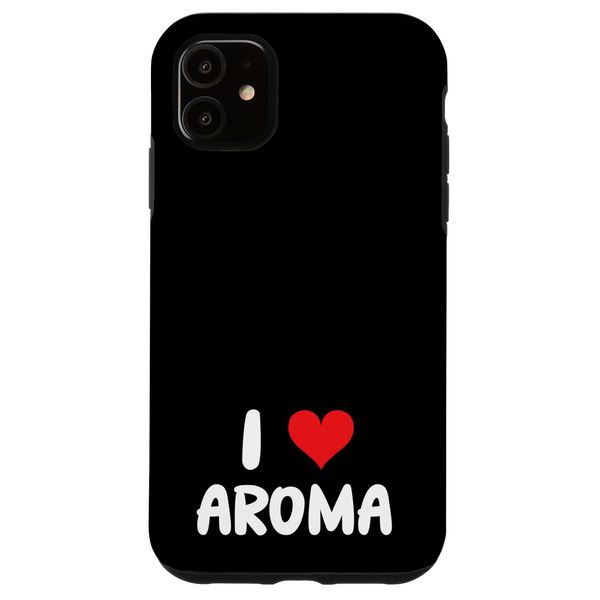 iPhone 11 I Love Aroma - Heart - Aromatherapy Scent Smartphone Case