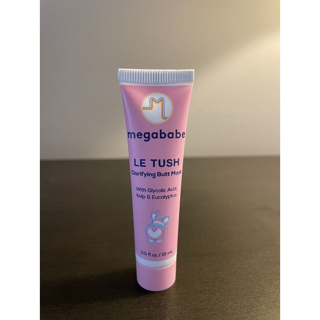 Megababe Le Tush Clarifying Butt Mask .5 fl oz 15 ml Travel Size NEW