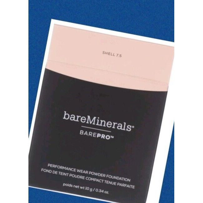 Bareminerals Barepro Performance Wear Powder Foundation 10g  Shell 7.5