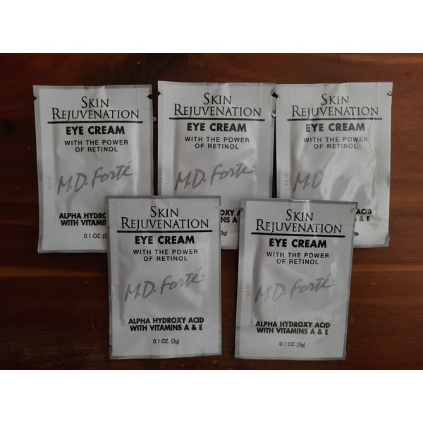 HTF MD Forte Skin Rejuvenation Eye Cream 5 Samples