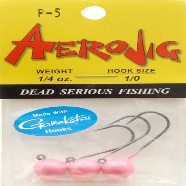 Aerojig 1/4 oz Jig Head - Pearl Pink