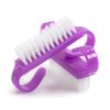 McKesson Nail Brush, Easy Grip Handle, Single Use/Disposable, Purple, 50 Count