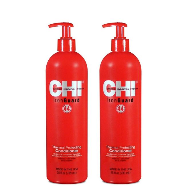 CHI 44 Iron Guard Thermal Protecting Conditioner 25oz (PACK OF 2) NEW!