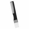 Frcolor Cutting Comb Comb Professional Steel Needle Fork Comb 5 Pack Hairdresser Hair Parting Comb Hair Insert Needle Comb Hairdressing Salon Styling Tool