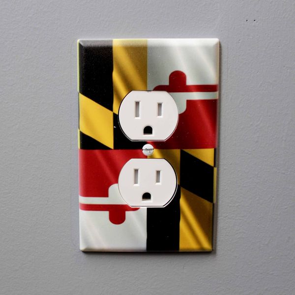 Maryland Flag / Outlet Cover - 1