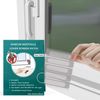 Window Weep Hole Covers Screen Patch Adhesive Window Screen Hole Patch Kit (50Pcs)