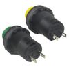 WMYCONGCONG 30 PCS 12mm Self-Locking Latching Push Button Switch AC 250V/1.5A 125V/3A