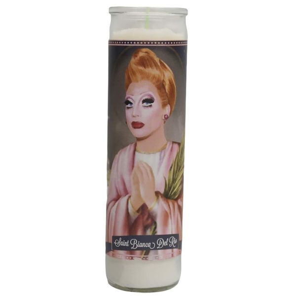 Bianca Del Rio Devotional Prayer Saint Candle
