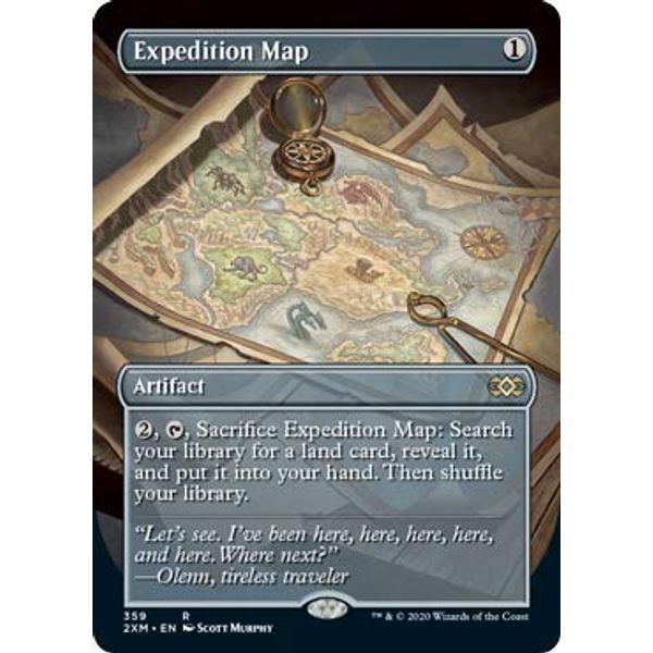 Expedition Map - Foil - Borderless