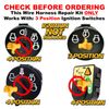 Starter Ignition Switch Wire Harness fits Ariens Gravely 03277000 04331700