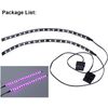 Ubanner PC LED Flexible Light Strip Computer Lighting Pink with Magnetic for PC Case Computer Lighting Kit