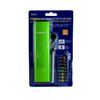 Signet 22073 Mini Ratchet 60 Gear Flex Head Type Flex Mini Ratchet Set, Green