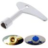TOOLSTAR Triangle Socket, 9mm/ 0.35" Triangle Key Switch Key Wrench Gas Electric Elevator Emergency Lift Door Triangular Lock Keys (2 PCS)
