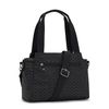 Kipling ELYSIA Medium shoulderbag, Shoulder Bags, Signature Emb (Black)
