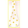 Yellow Spots Ceramic Porcelain Large Spoon Rest Hand Decorated in UK