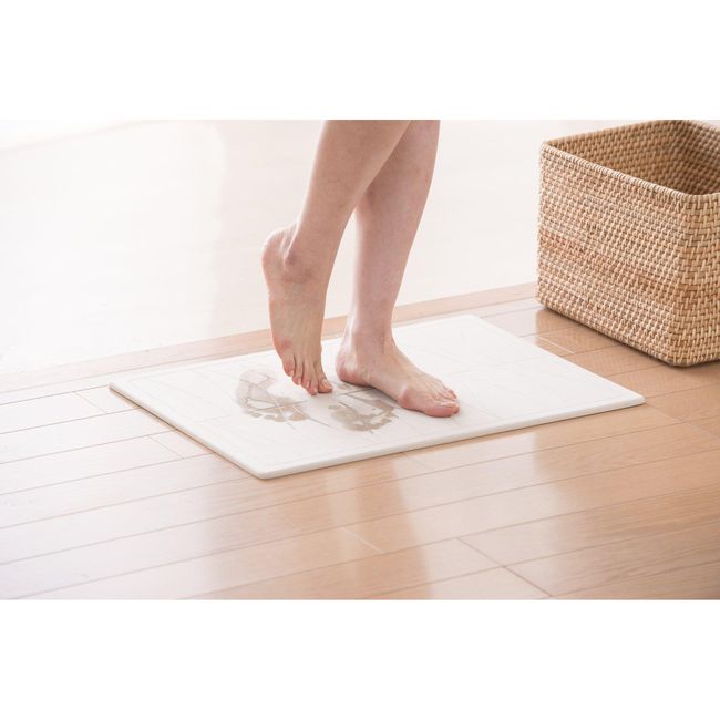 Soil Japan Diatomaceous Earth Bath Mat Gem