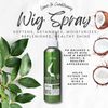 AllDay Locks Synthetic Wig Spray (8 oz) | Revitalizing & Refreshing Leave-In Conditioner | Smoothens, Detangles & Nourishes | Cleanses, Softens and Revitalizes Synthetic Hair | 8 oz