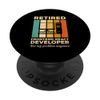 Retired Frontend React Developer Not My Problem Anymore PopSockets Swappable PopGrip