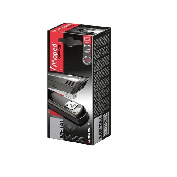 Maped Office Advanced Grey Half Strip Metal Stapler (20 sheets)