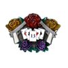 Roses & Guns Belt Buckle