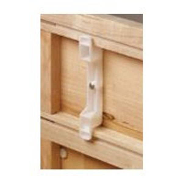 False Front Cabinet Clips (5 Sets) - 4-1/2" Fake Drawer Clips/False Drawer Front Clips