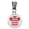 Rugby Uniform, 3 Hook Keychain, Leather, Cowhide Leather, Hook Hardware Key Ring