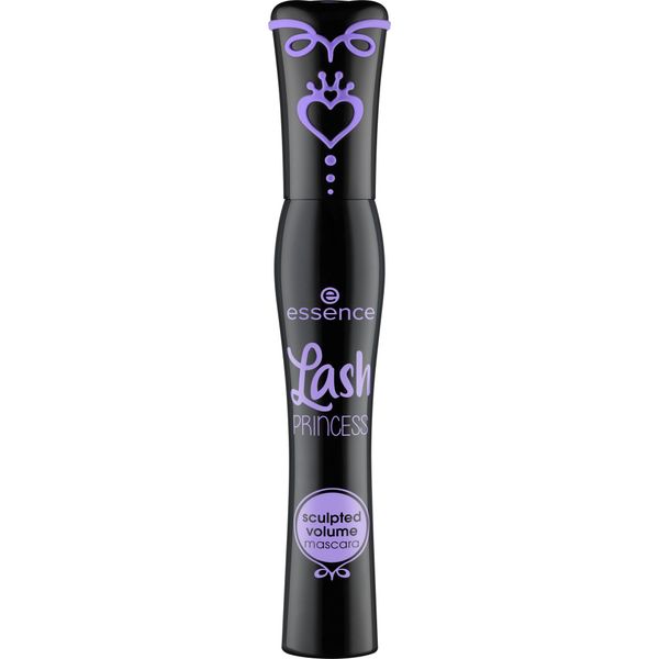 Essence cosmetics Lash PRINCESS sculpted volume mascara, Wimperntusche, schwarz, definierend, volumengebend, schwunggebend, vegan, ohne Parfüm, Alkohol (12ml)