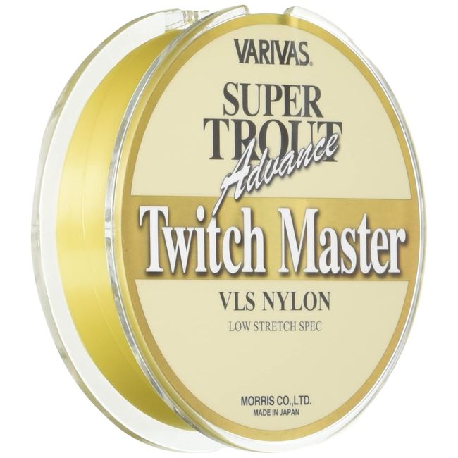 VARIVAS Nylon Line Barivas Super Trout Advanced Twitch Master 100m 8lb Status Gold