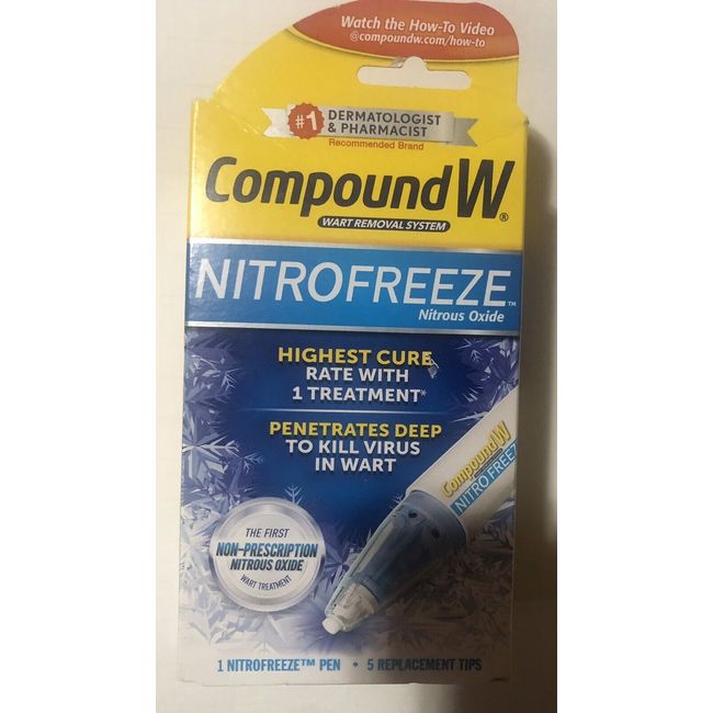 Compound W Nitrofreeze Wart Remover With Non-prescription Nitrous