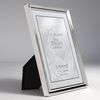 Lawrence Frames 11657 Polished Silver Plate 5x7 Picture Frame - Bead Border Design