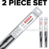 2pc BOSCH Direct Connect Wiper Blade Set PAIR Size 22 / 19 -- Front Left & Right