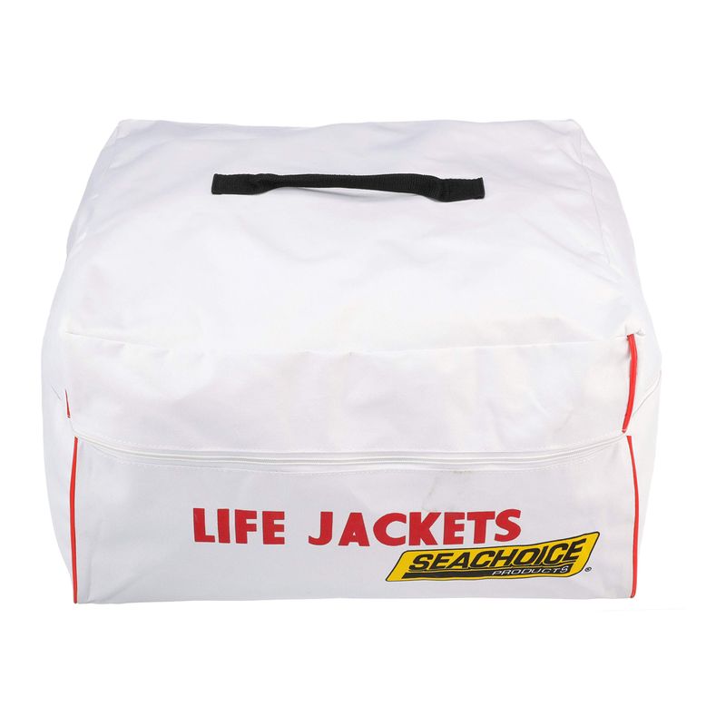 Seachoice Heavy-Duty 6-Capacity Life Jacket, Nylon Storage Bag w ...