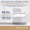 Medium Toothbrushes Multipack, Flossing Toothbrush, Silver Particles Against Bacteria, Multi-Colour, Royal Denta