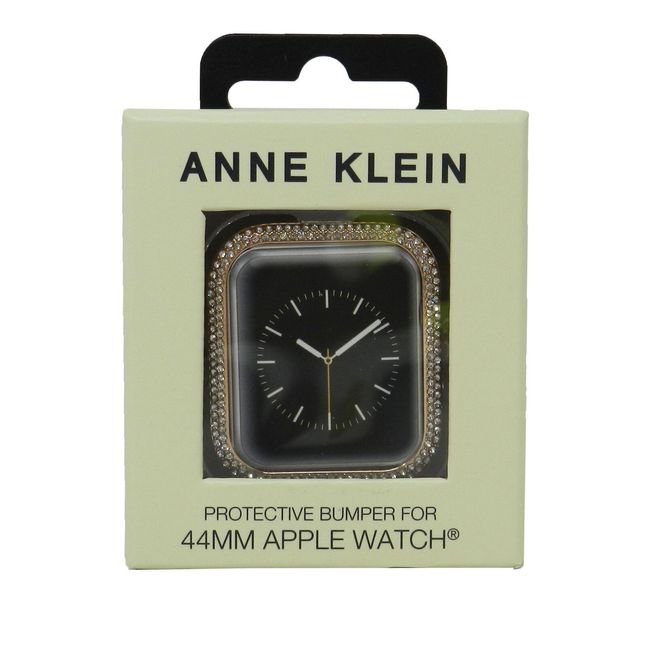 Anne Klein Premium Fashion Protective Bumper For Apple Watch Rose Gold 44MM