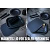 Stash Bros Rolling Tray Bundle With Magentic Lid, Rolling kit with V-Cradle, Rolling Trays, Rolling Tray Set