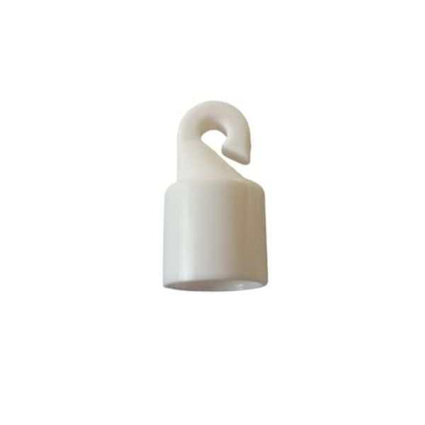 WHITE Hook for Control wand/rod/stick/tilter for VERTICAL blinds