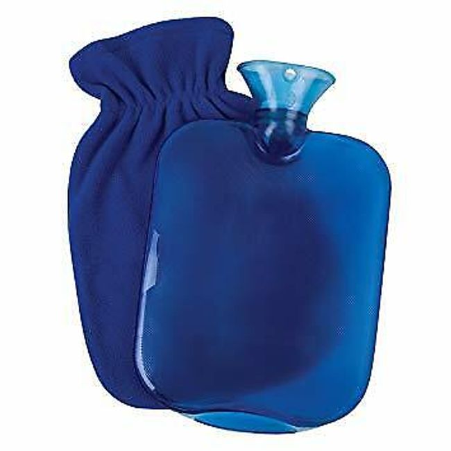 Jobar Hot Water Bottle with Fleece Cover - 1 Count