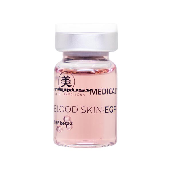 Blood Skin EGF Serum (steril) für Microneedling (DermaPen), Mesotherapie (Dermaroller) u. Elektroporation. Ampulle 5ml