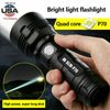 Super-bright Flashlight LED Tactical Torch + battery