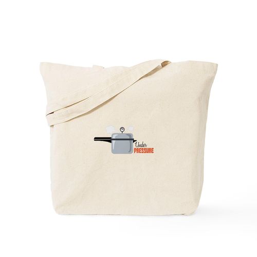 CafePress Under Pressure Tote Bag Reusable Natural Beige Canvas Shopping Bag