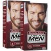 Just For Men Brush-In Color Mustache & Beard - Medium Brown - 2 pk