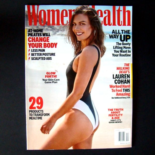 Women's Health Magazine October 2021 Lauren Cohen Cover Beauty Fashion Fitness