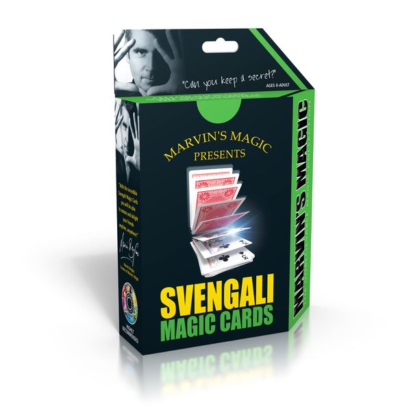 Marvin's Magic - Magic Svengali Magic Card Tricks Set | 25 Amazing Magic Tricks for Adults & Children | All Routines Carefully Explained | Suitable for Age 8+