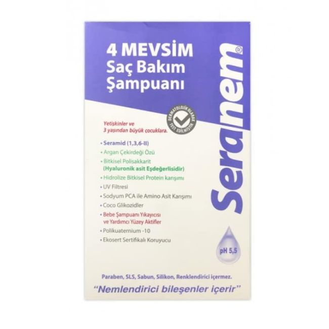 SERANEM 4 MEVSİM SAÇ BAKIM ŞAMPUANI 150ML